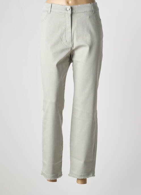 Blugi cu croială dreaptă verde OLSEN femeie