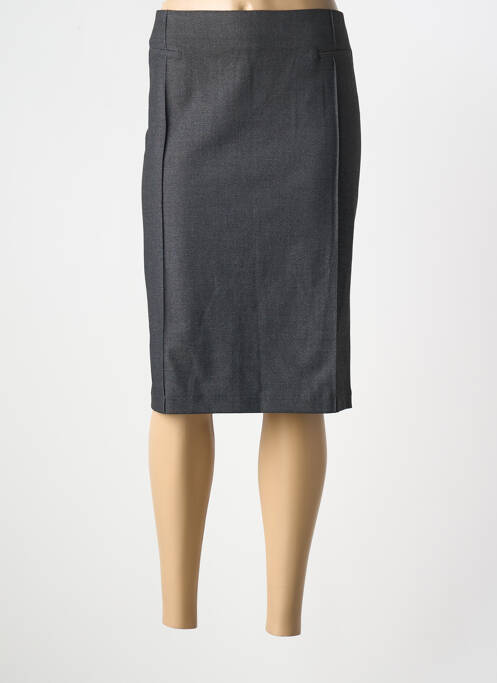 Fustă midi negru BRUNO SAINT HILAIRE femeie