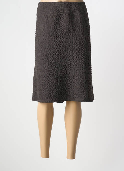 Fustă midi maro FRANCE RIVOIRE femeie