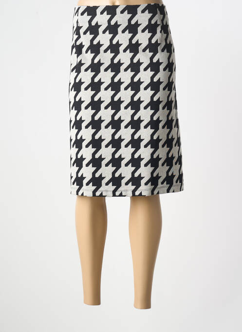 Fustă midi gri ELEONORA AMADEI femeie