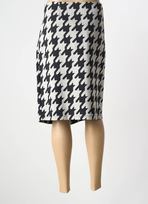 Fustă midi gri ELEONORA AMADEI femeie