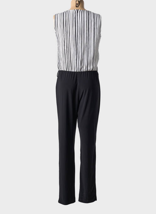 Salopetă-pantalon țesătură crep fără mâneci negru PAZ TORRAS femme