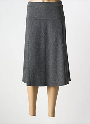 Fustă midi gri FRANK WALDER femeie