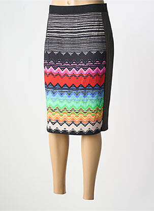 Fustă midi negru FRANCE RIVOIRE femeie