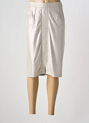 Fustă midi argintiu MERI & ESCA femeie