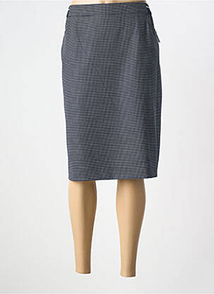 Fustă midi albastru FRANK WALDER femeie