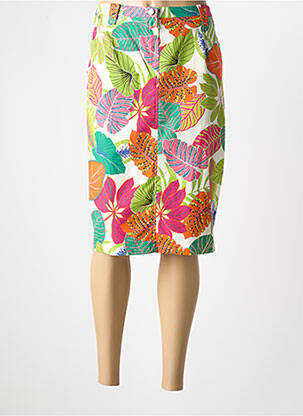 Fustă midi verde FRANCE RIVOIRE femeie