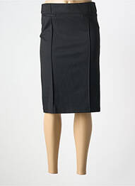 Fustă midi croială dreaptă negru BRUNO SAINT HILAIRE femme