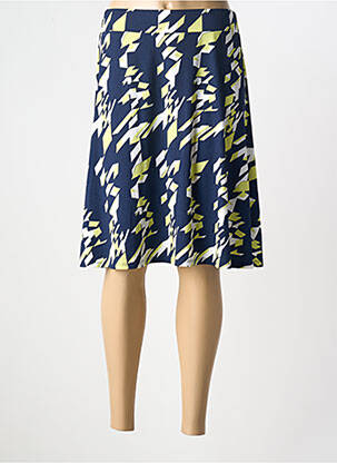 Fustă midi albastru MARBLE femeie