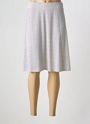 Fustă midi bej MARBLE femeie