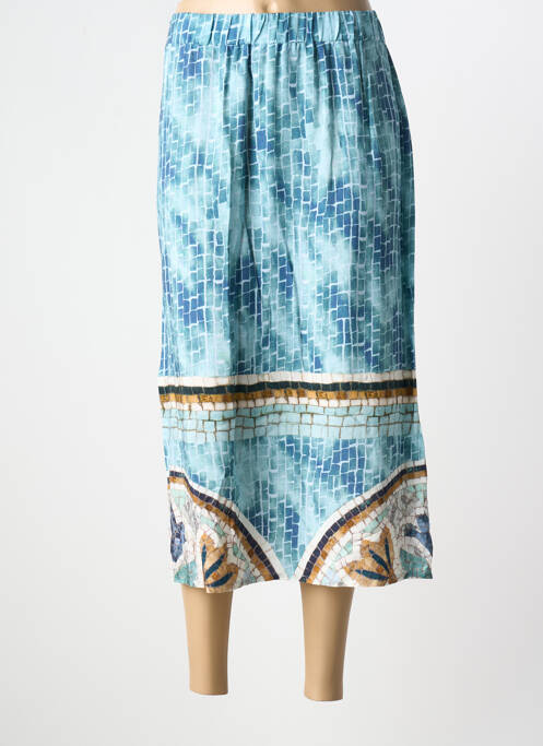 Fustă lungă albastru PAZ TORRAS femeie