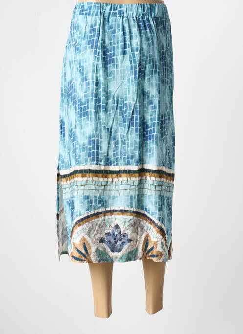 Fustă lungă albastru PAZ TORRAS femeie