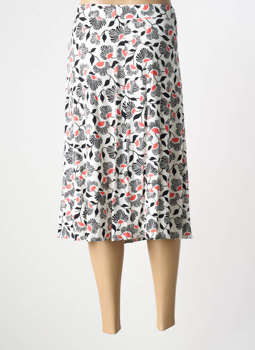 Fustă midi alb FRANK WALDER femeie