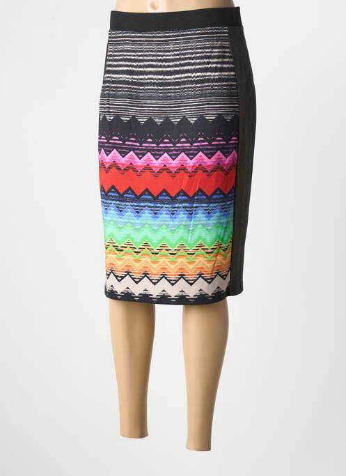 Fustă midi negru FRANCE RIVOIRE femeie