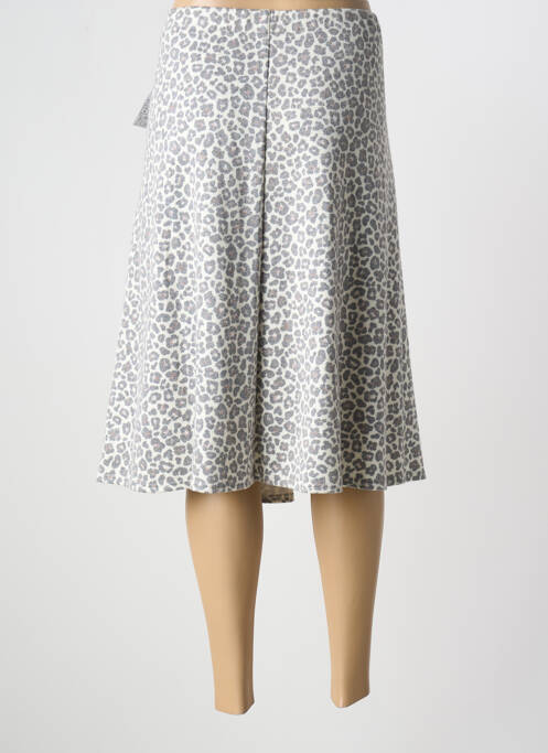 Fustă midi gri FRANK WALDER femeie