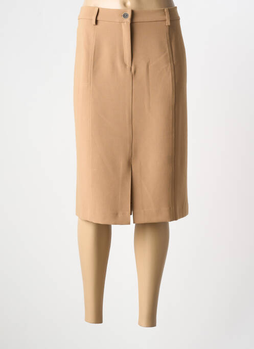 Fustă midi bej ANDAMIO femeie