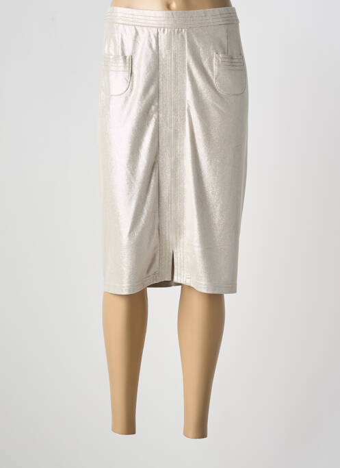 Fustă midi argintiu MERI & ESCA femeie