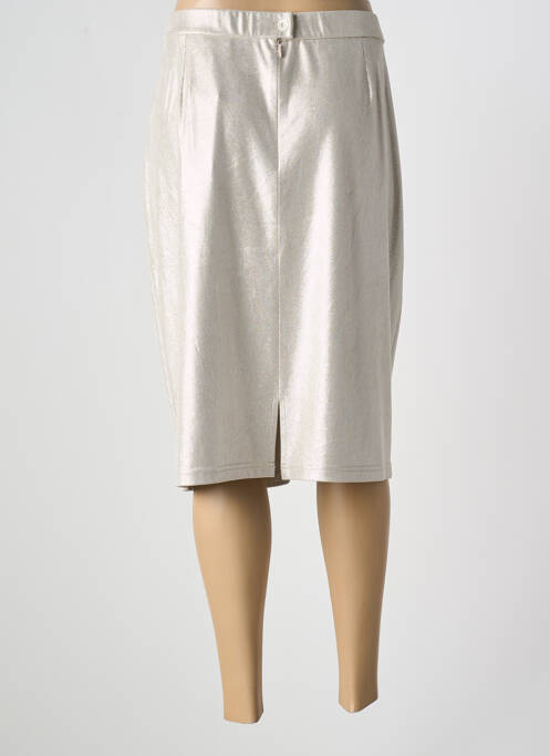 Fustă midi argintiu MERI & ESCA femeie