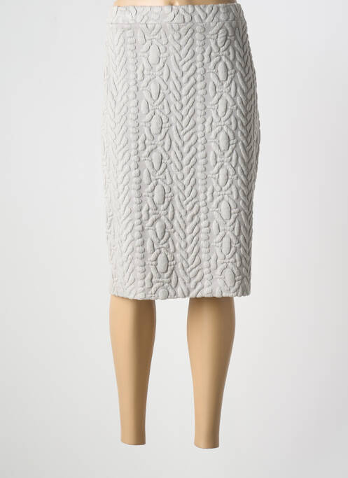 Fustă midi gri DIVAS femeie