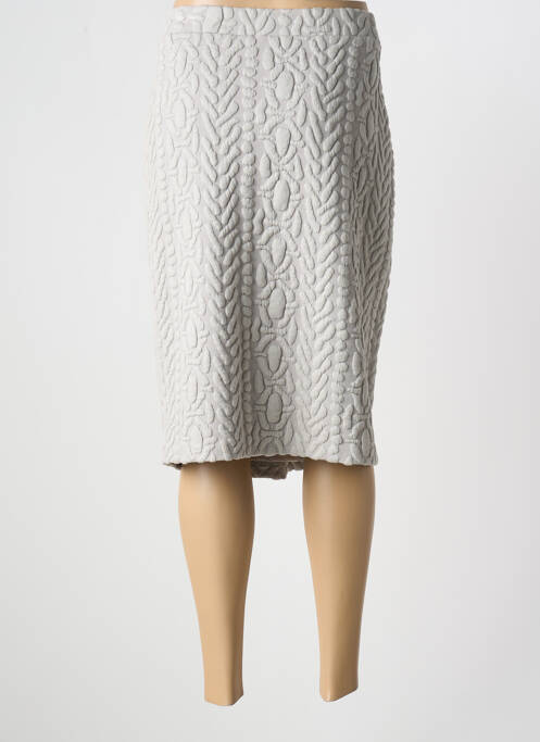 Fustă midi gri DIVAS femeie