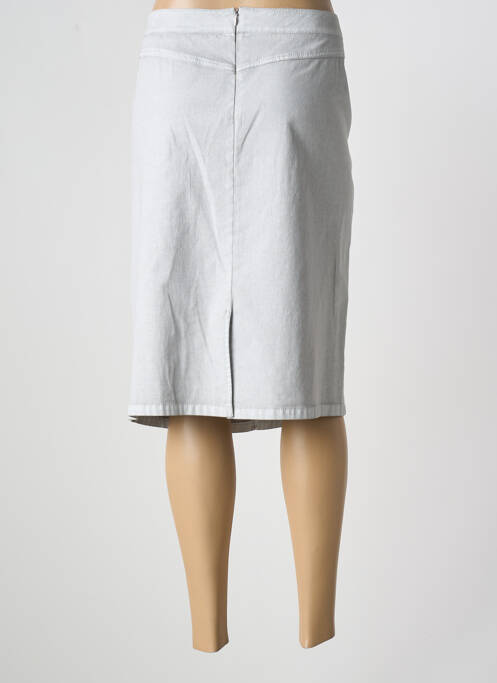 Fustă midi gri FRANK WALDER femeie