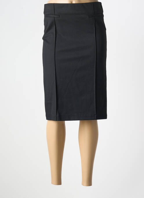 Fustă midi negru BRUNO SAINT HILAIRE femeie