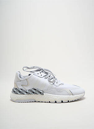 Adidași vârf rotund vârf rotund alb ADIDAS unisex