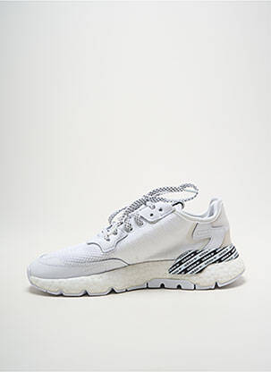 Adidași vârf rotund vârf rotund alb ADIDAS unisex