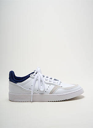 Adidași vârf rotund vârf rotund alb ADIDAS bărbat