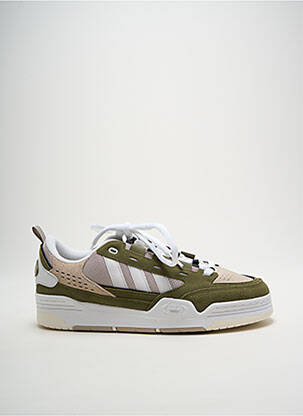 Adidași vârf rotund vârf rotund verde ADIDAS bărbat