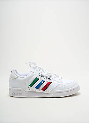 Adidași vârf rotund vârf rotund alb ADIDAS copil