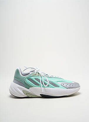 Adidași vârf rotund toc de 4 la 6 cm verde ADIDAS femeie