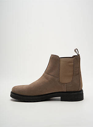 Botine/ghete toc mic toc plat până la 3 cm bej TIMBERLAND femeie