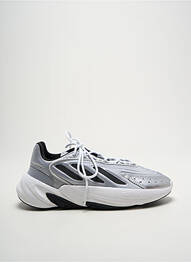 Adidași țesătură satinată toc de 4 la 6 cm argintiu ADIDAS femeie