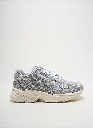 Adidași material neted toc de 4 la 6 cm gri ADIDAS femeie