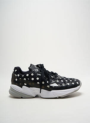 Adidași țesătură satinată toc de 4 la 6 cm negru ADIDAS femeie