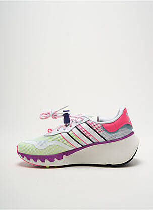 Adidași material neted toc de 4 la 6 cm roz ADIDAS femeie