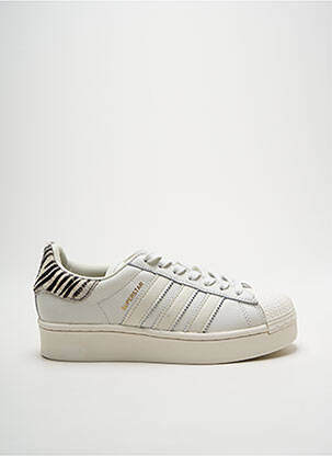 Adidași branț detașabil toc plat până la 3 cm alb ADIDAS femeie