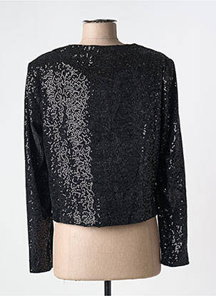Jachete casual guler rotund negru LA PETITE ETOILE femeie