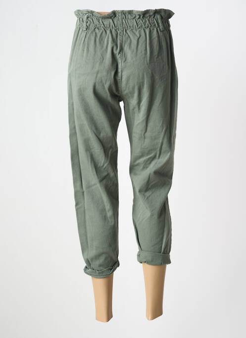 Pantalon trei sferturi verde MARIE ILE DE RE femeie