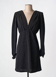 Rochie midi mâneci lungi mâneci lungi negru LA PETITE ETOILE femeie