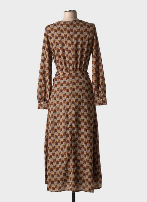 Rochie lungă maro LA PETITE ETOILE femeie