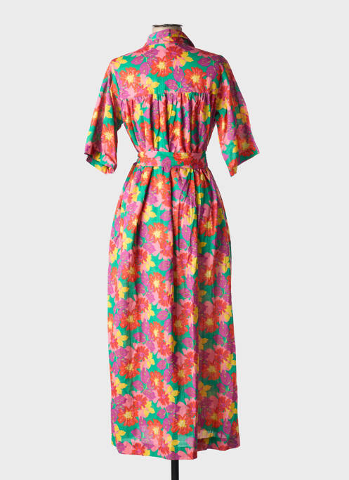 Rochie lungă roz CHICOSOLEIL femeie