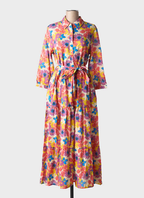 Rochie lungă galben CHICOSOLEIL femeie