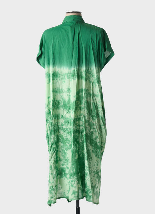Rochie midi verde CHICOSOLEIL femeie