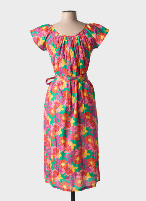 Rochie midi roz CHICOSOLEIL femeie