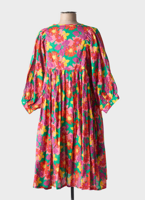 Rochie midi roz CHICOSOLEIL femeie