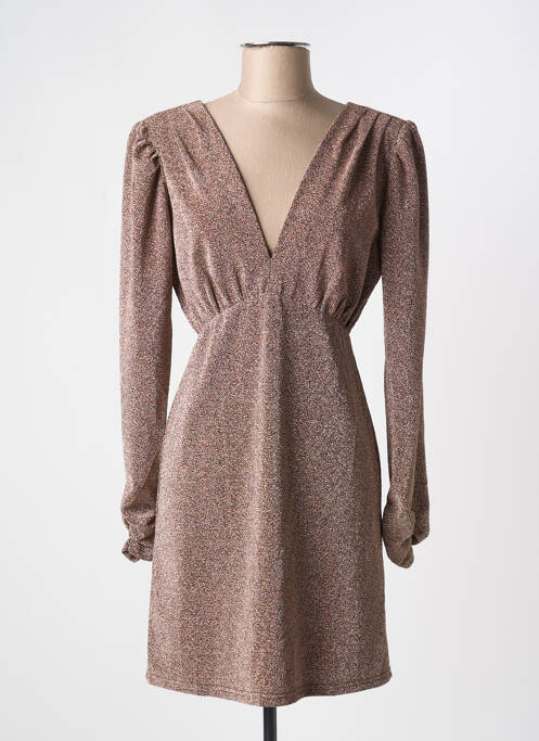 Rochie midi auriu LA PETITE ETOILE femeie