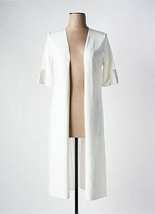 Vestă cu mâneci scurte alb TUZZI femeie