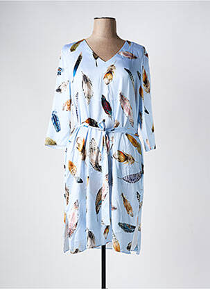 Rochie midi albastru HERZEN'S ANGELEGENHEIT femeie